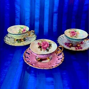 TEACUPS & SAUCERS - VINTAGE